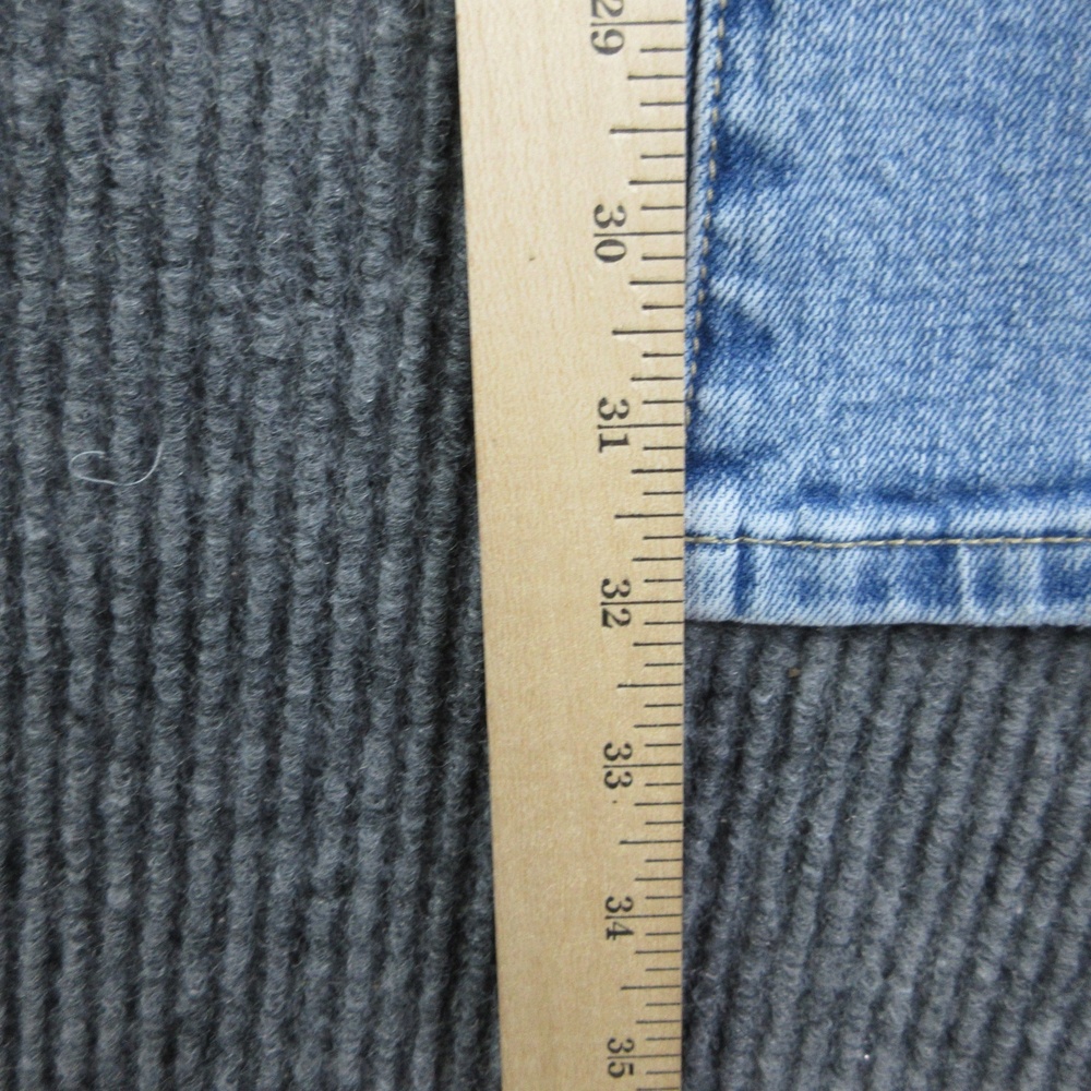 KanCan Jeans Womens 20W Blue Wide-Leg High Rise Distressed Stretch 41x32* NWT - Picture 13 of 16